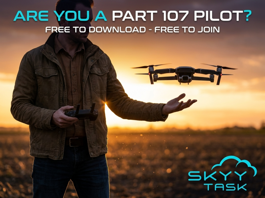 How it works for drone pilots on SkyyTask