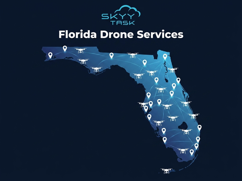 hire a drone pilot in Florida, SkyyTask statewide drone services