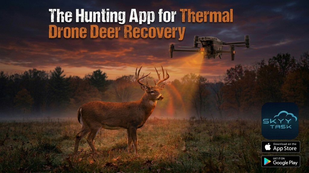App for Drone Deer Recovery - SkyyTask